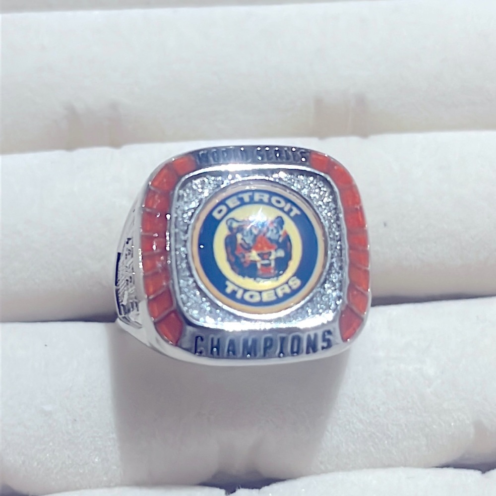 Detroit Tigers world championship ring MLB